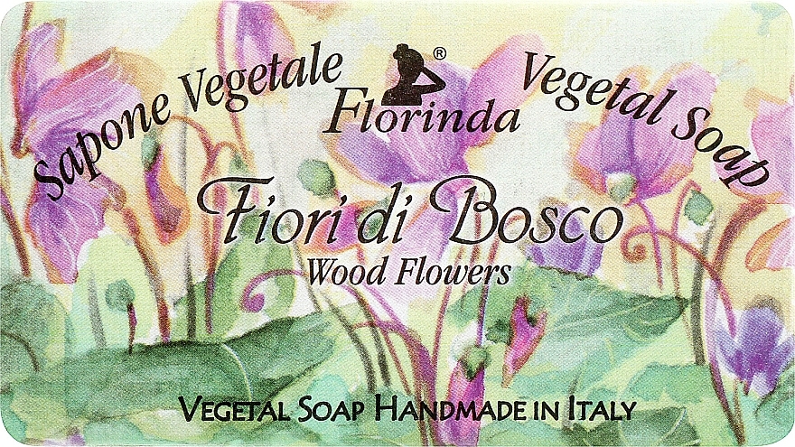 Naturseife Wood Flowers - Florinda Sapone Vegetale Soap Wood Flowers