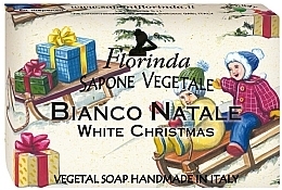 Pflanzenseife - Florinda Special Christmas White Christmas Vegetal Soap Bar  — Bild N1