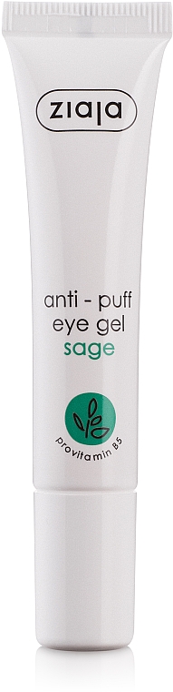 Augengel gegen Schwellungen mit Salbei-Extrakt - Ziaja Anti-Puff Sage Eye Gel  — Bild N2