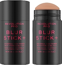 Gesichtsprimer in Stickform mit Vitamin B5 und C - Revolution PRO Blur Stick+ — Bild N2