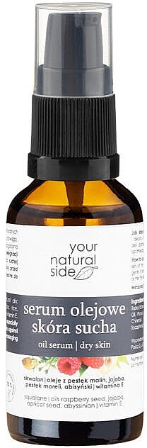 Ölserum für trockene Haut - Your Natural Side Oil Serum Dry Skin  — Bild N1