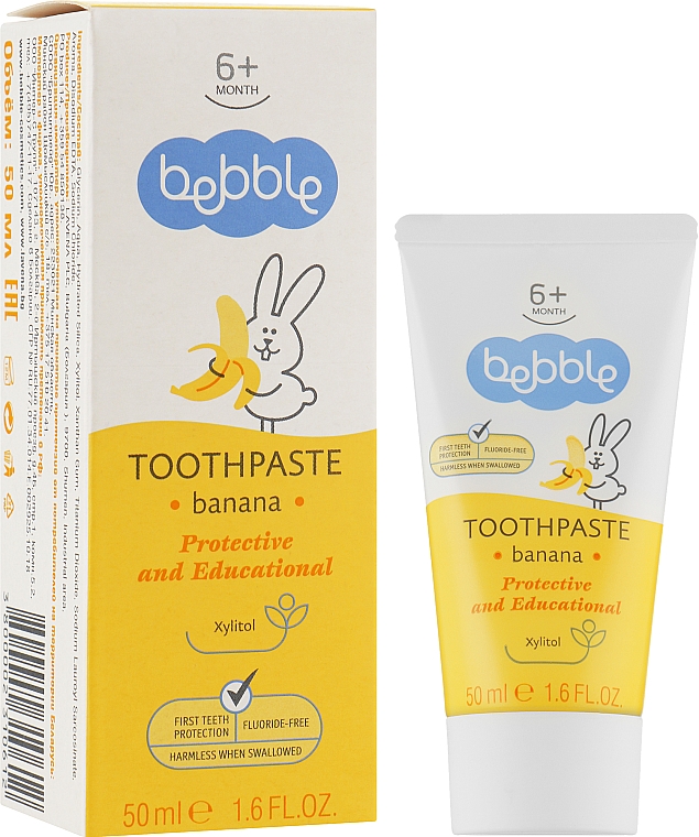 Zahnpasta Banane - Bebble Toothpaste Banana — Bild N2