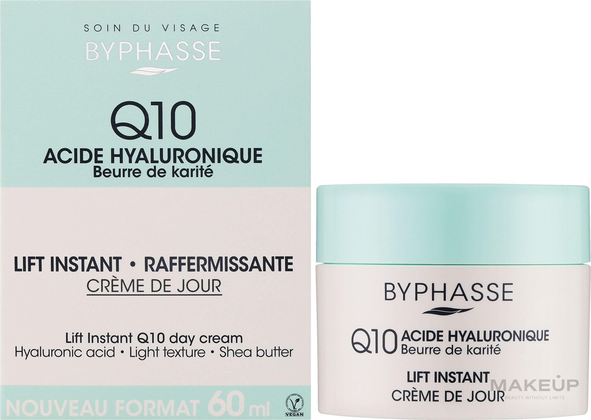 Tagescreme für das Gesicht - Byphasse Lift Instant Q10 Day Cream — Bild 60 ml