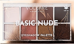 Düfte, Parfümerie und Kosmetik Lidschattenpalette - Vollare Basic Nude Eyeshadow Palette