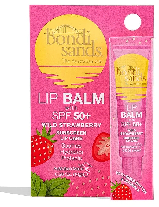 Lippenbalsam mit Sonnenschutz - Bondi Sands Sunscreen Lip Balm SPF50+ Wild Strawberry — Bild N3