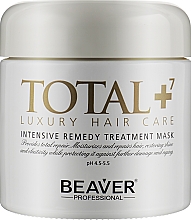 Düfte, Parfümerie und Kosmetik Verjüngende Maske für problematisches Haar - Beaver Professional Total7 Mask