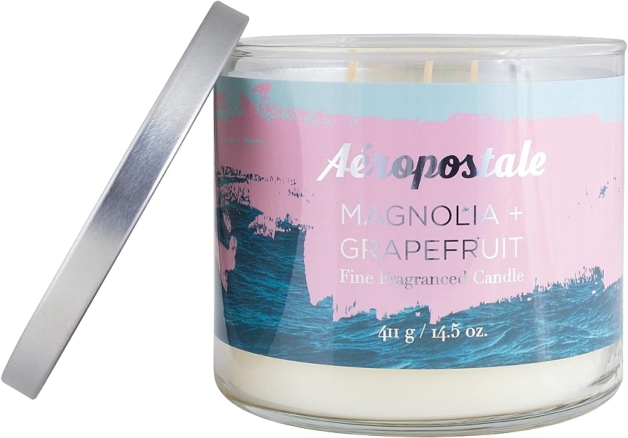 Duftkerze - Aeropostale Magnolia & Grapefruit Fine Fragrance Candle — Bild N3