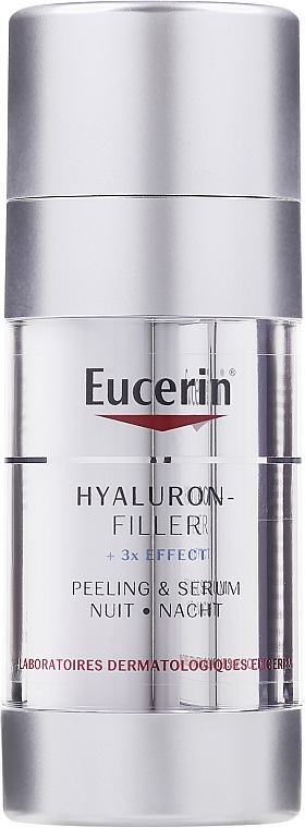 Regenerierendes Peeling-Serum für die Nacht mit Hyaluronsäure - Eucerin Hyaluron-Filler Night Peeling & Serum — Foto N3