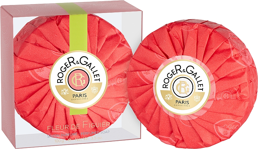 Parfümierte Seife - Roger & Gallet Fleur de Figuier  — Bild N1