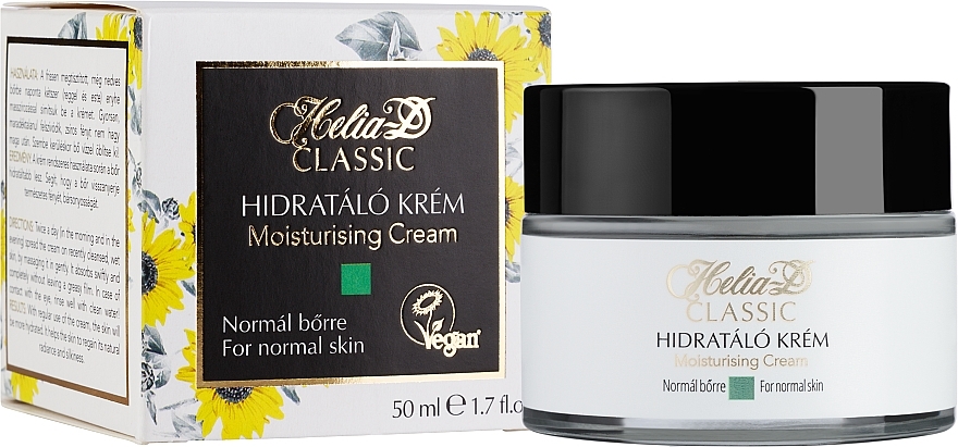 Feuchtigkeitscreme für normale Haut - Helia-D Classic Moisturising Cream For Normal Skin — Bild N2