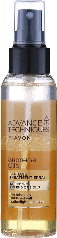 Luxuriöses pflegendes Haarspray mit 5 Ölen - Avon Advance Techniques Nutri 5 Complex Serum Spray — Bild N1