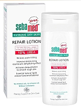 Feuchtigkeitsspendende Gesichtslotion für sehr trockene Haut - Sebamed Extreme Dry Skin Repair Lotion 10% Urea — Bild N1