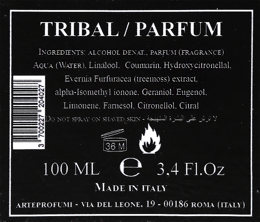 Arte Profumi Tribal - Parfum — Bild N3