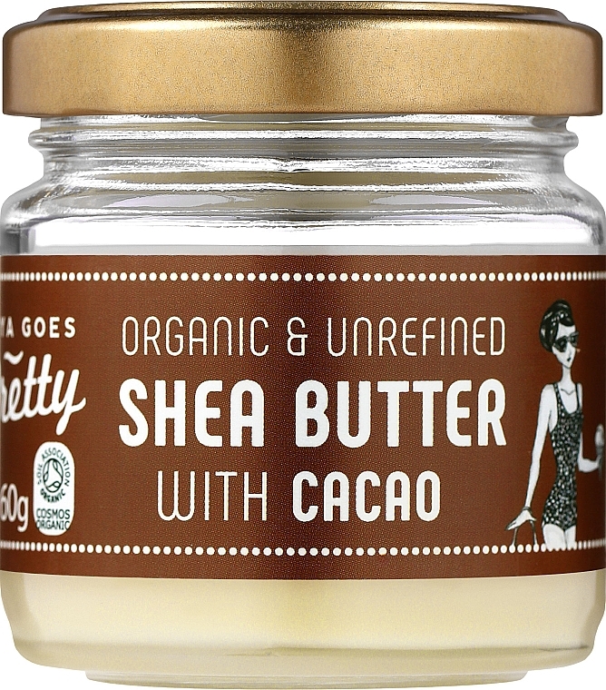 Shea- und Kakaobutter für den Körper - Zoya Goes Pretty Shea Butter With Cacao Organic Cold Pressed — Bild N1