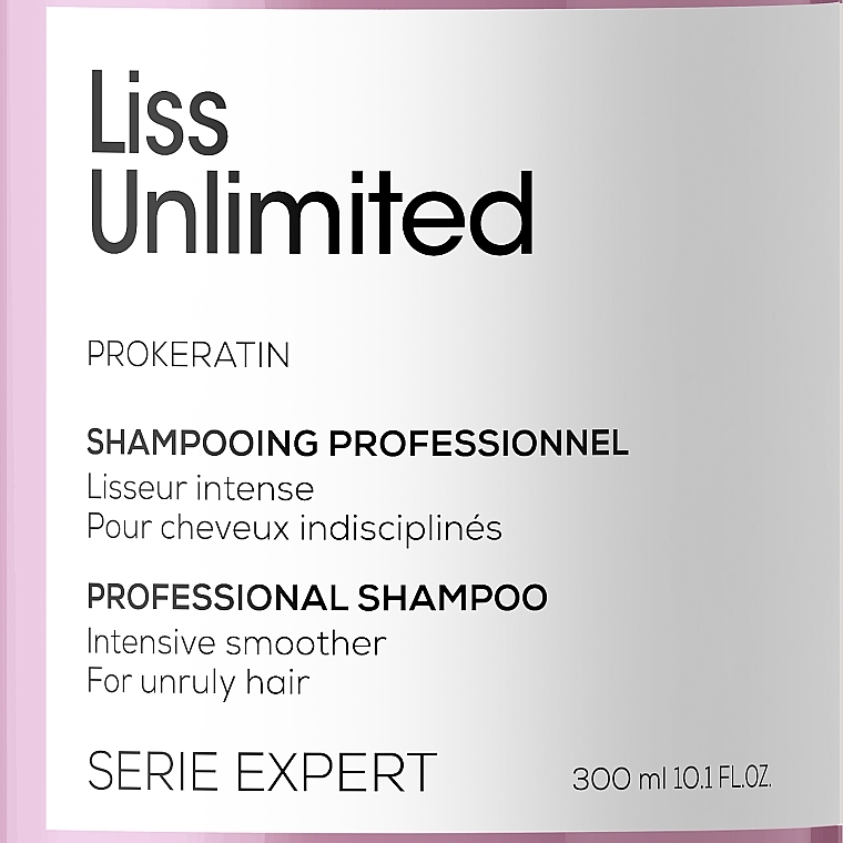 Glättendes Shampoo für widerspenstiges Haar - L'Oreal Professionnel Liss Unlimited Prokeratin Shampoo — Bild N3