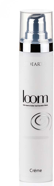 Gesichtscreme mit Schneckenschleimextrakt 79% - Bioearth Loom Snail Secretion Light Face Cream — Bild N2