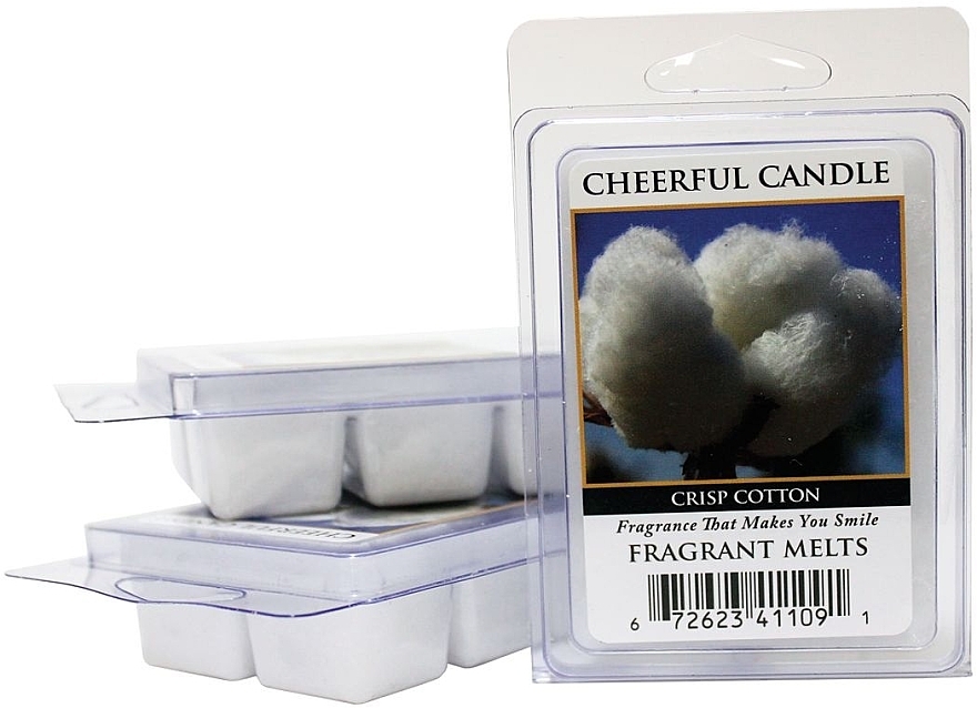 Duftwachs - Cheerful Candle Wax Melts Crisp Cotton — Bild N1