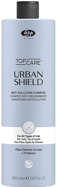 Shampoo gegen Verschmutzungen - Lisap Top Care Urban Shield Anti-Pollution Shampoo  — Bild N2