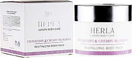 Regenerierende Körpermaske mit Cranberry und Kirschblüte - Herla Luxury Body Care Cranberry & Cherry Blossom Revitalizing Body Mask — Bild N1