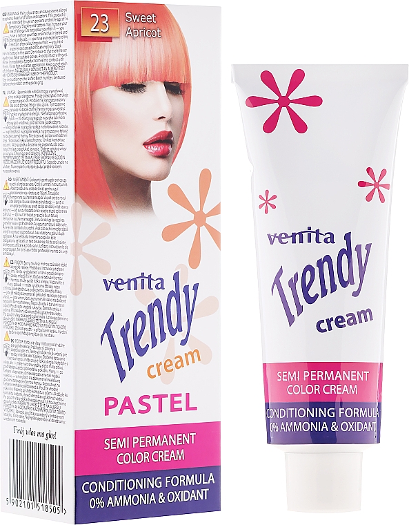 Cremiger Haarfärbetoner - Venita Trendy Color Cream — Foto N1