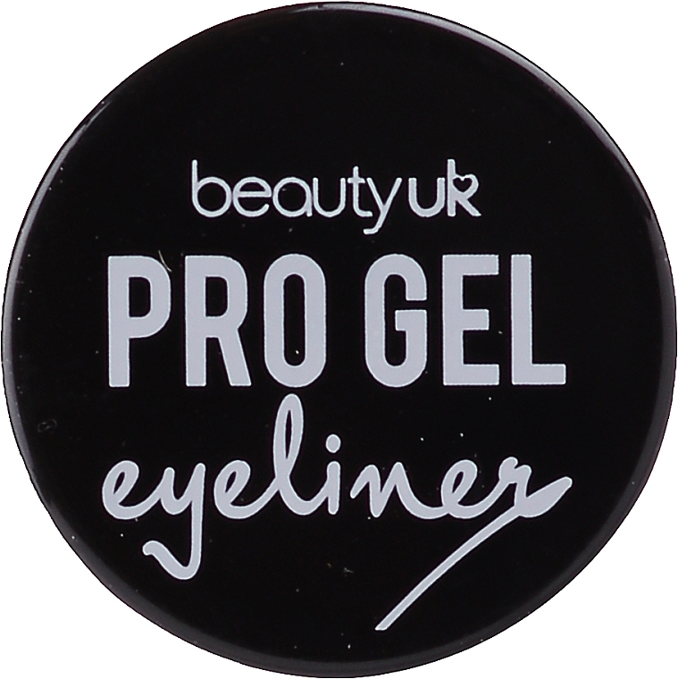 Wasserfester und langanhaltender Gel-Eyeliner - Beauty UK Pro Gel Eyeliner — Foto N2