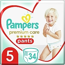Düfte, Parfümerie und Kosmetik Windeln Premium Care Pants Junior 5 (12-17 kg) 34 St. - Pampers 