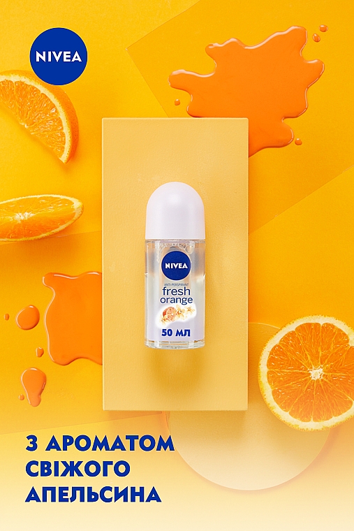 Deo Roll-on Frische Orange - Nivea Anti-transpirant Fresh Orange — Bild N4