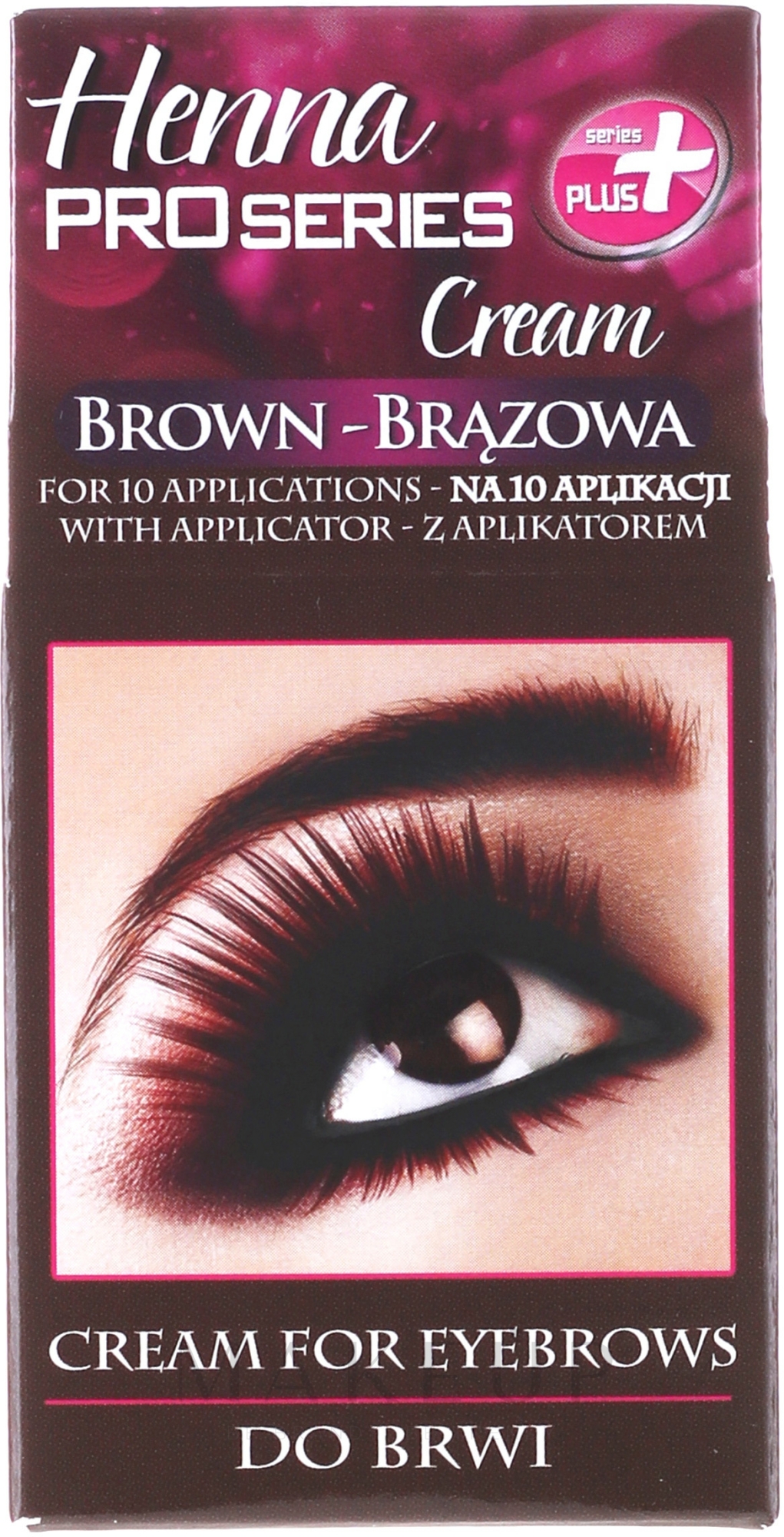 Henna - Creme-Henna für Augenbrauen — Foto 2 - Brown