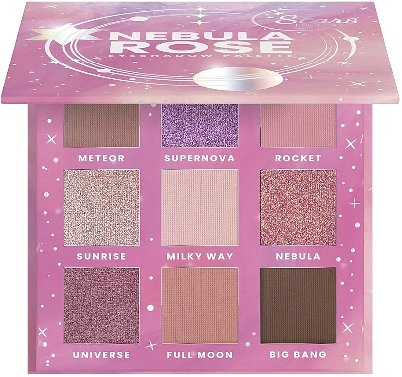 Lidschattenpalette - Stars from The Stars Nebula Rose Eyeshadow Palette  — Bild N1