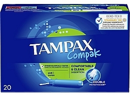 Düfte, Parfümerie und Kosmetik Tampons mit Applikator 20 St. - Tampons Compak Super