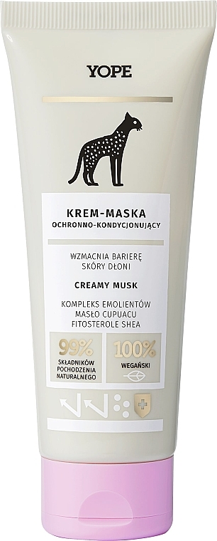 Handcreme-Maske mit Moschus - Yope Creamy Musk  — Bild N1