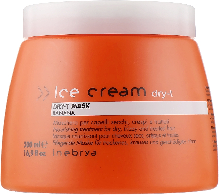 Maske für trockenes, krauses und geschädigtes Haar - Inebrya Ice Cream Dry-T Mask — Bild N5