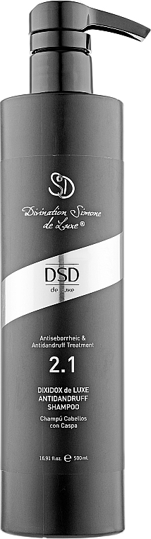 Anti-Schuppen Shampoo № 2.1 - Divination Simone De Luxe Dixidox DeLuxe Antidandruff Shampoo — Foto N4