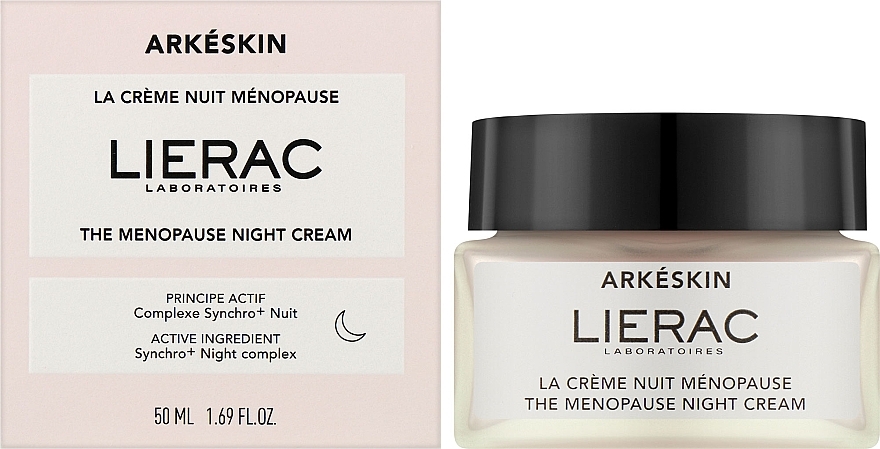 Nachtcreme für das Gesicht - Lierac Arkeskin The Menopause Night Cream — Bild N2