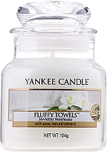 Düfte, Parfümerie und Kosmetik Duftkerze im Glas Fluffy Towels - Yankee Candle Fluffy Towels Jar