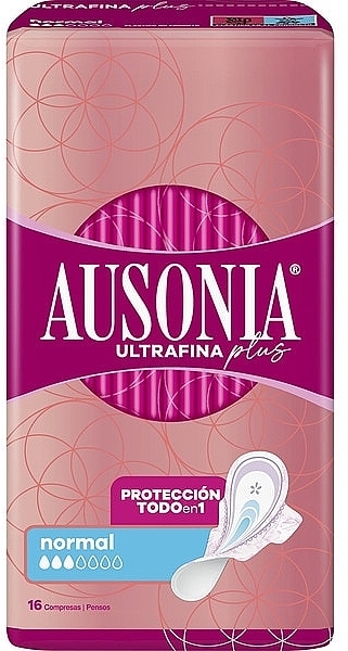 Ultradünne Slipeinlagen 16 St. - Ausonia Ultrafina Plus Normal — Bild N1