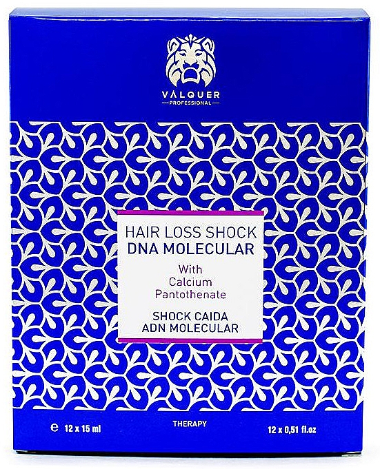 Haarlotion - Valquer Shock Hair Loss Molecular Dna — Bild N1