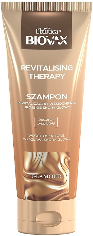 Haarshampoo - L'biotica Biovax Glamour Revitalising Therapy — Bild N1