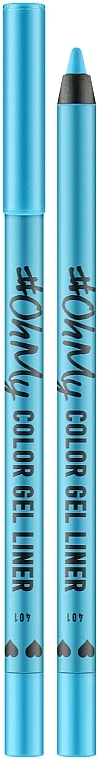 GESCHENK! Kajalstift - LAMEL Make Up Oh My Color Gel Eye Liner  — Bild N1