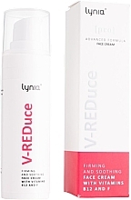 Gesichtscreme mit Vitaminen - Lynia V-REDuce Firming And Soothing Face Cream With Vitamins B12 And F  — Bild N1
