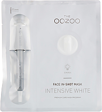 Düfte, Parfümerie und Kosmetik Aufhellende Ampullen-Tuchmaske gegen Unvollkommenheiten - The Oozoo Face In-Shot Mask Intensive White