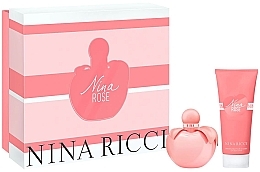 Düfte, Parfümerie und Kosmetik Nina Ricci Nina Rose - Duftset (Eau de Toilette 50ml + Körperlotion 75ml) 