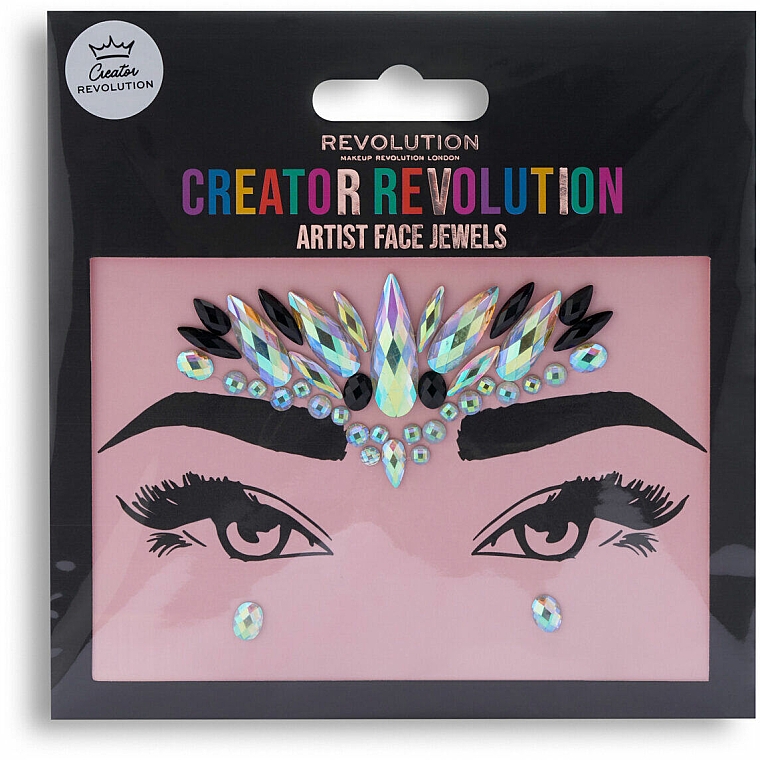 Strasssteinen für das Gesicht - Makeup Revolution Creator Revolution Artist Face Jewels — Bild N1