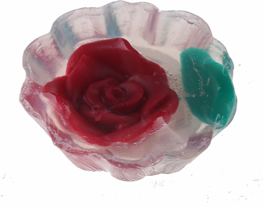 Glycerinseife Rose rot - Bulgarian Rose Soap — Bild N1
