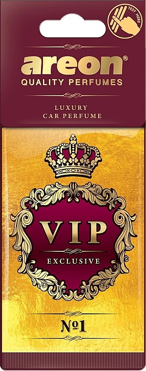 Auto-Lufterfrischer - Areon VIP Number 1 Luxury Car Perfume — Bild N2