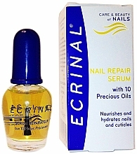 Düfte, Parfümerie und Kosmetik Nährendes und regenerierendes Nagelserum mit 10 kostbaren Ölen - Ecrinal Nail Repair Serum