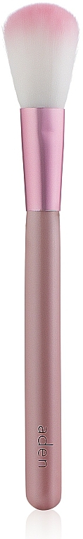 Puderpinsel - Aden Cosmetics Powder Brush Pink — Bild N1