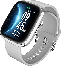 Smartwatch silbern - Garett Smartwatch GRC STYLE Silver  — Bild N5