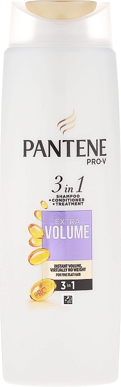 3 in 1 Shampoo, Spülung & Intensiv-Kur Volumen Pur - Pantene Pro-V 3in1 Extra Volume Shampoo