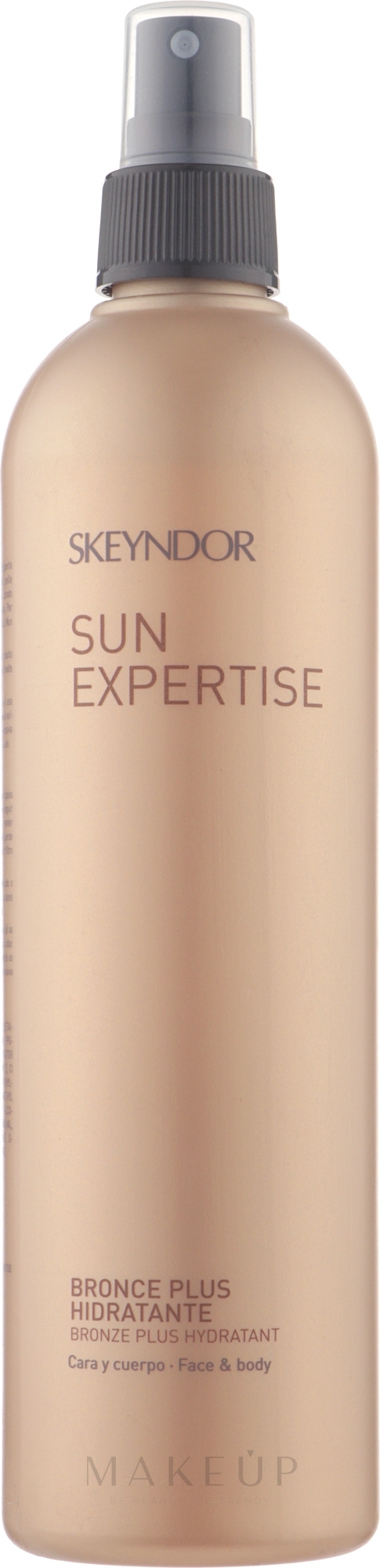 Feuchtigkeitsspendendes Bräunungswasser für Gesicht und Körper - Skeyndor Sun Expertise Bronze Plus Hydratant Face And Body — Bild 400 ml